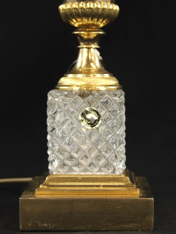 Ananaslamp met kristallen detail - Cristal d’Albret France