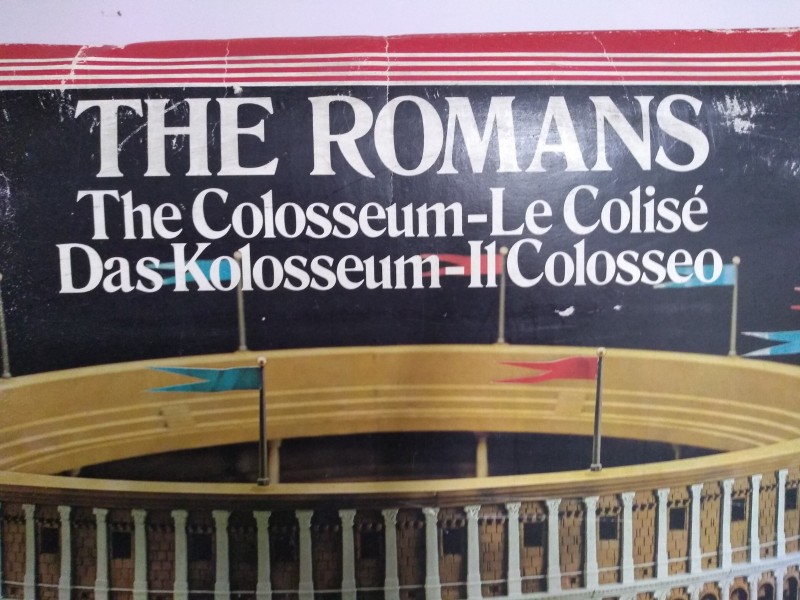 Vintage Romeins Colosseum bouwpakket