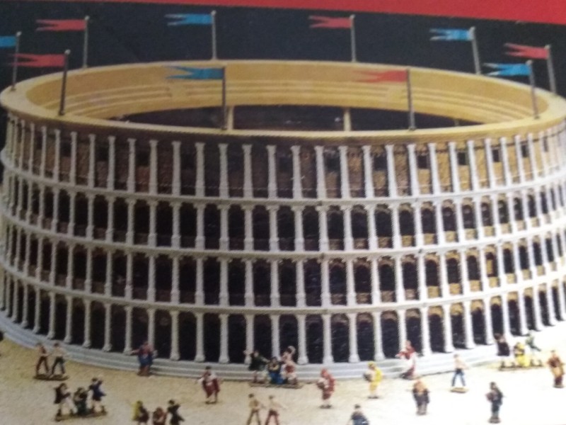 Vintage Romeins Colosseum bouwpakket