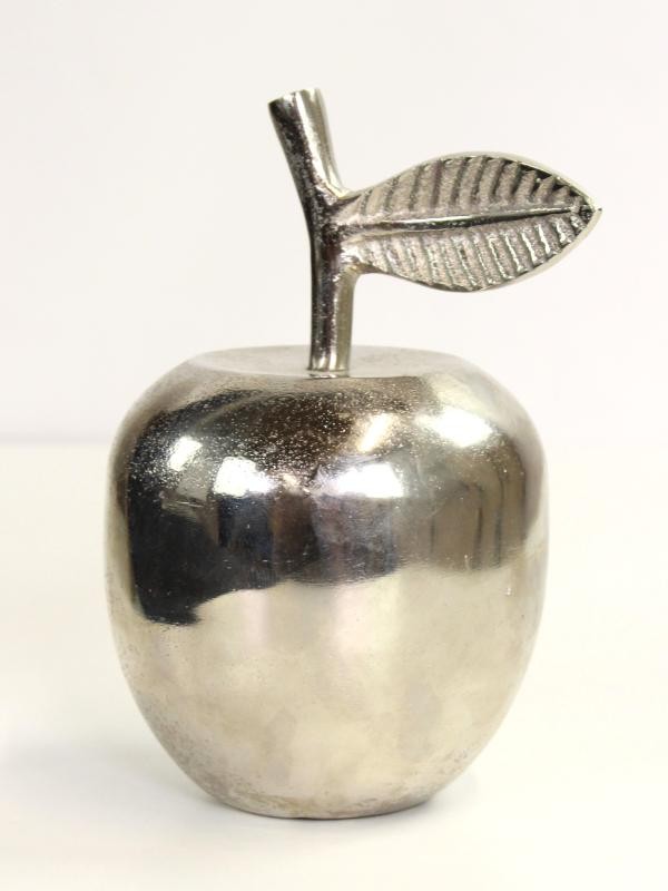Decoratieve appel uit aluminium