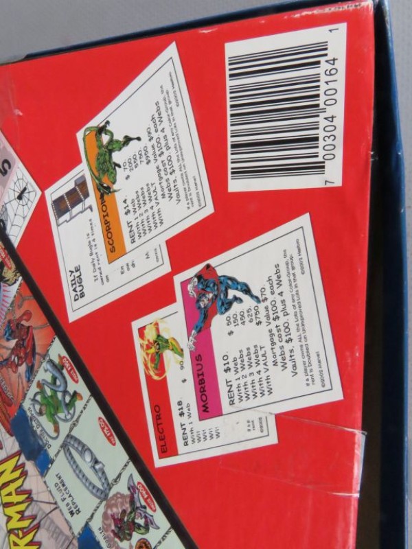 Spiderman Monopoly (2002)