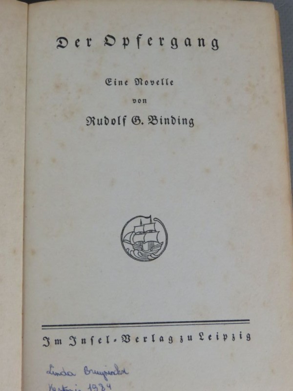 Drie Duitstalige hardcover boekjes beginjaren '30