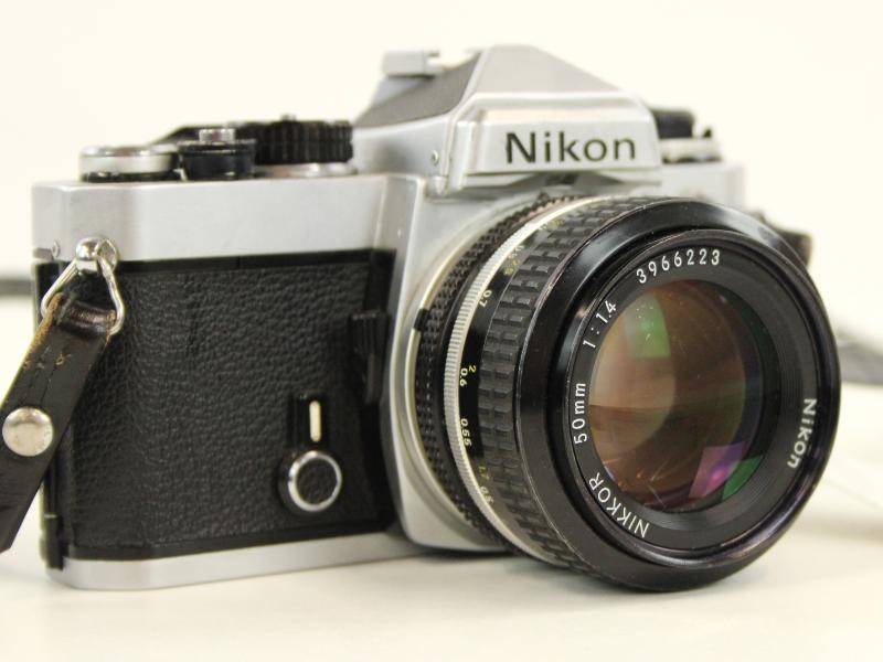Fototoestel Nikon FE Chrome