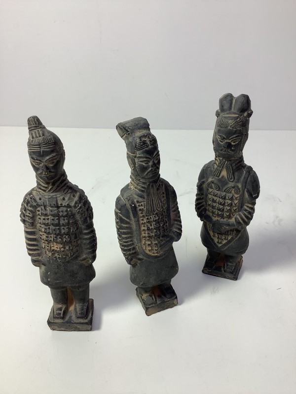 set replicas van het terracotta leger uit Xi'an in China