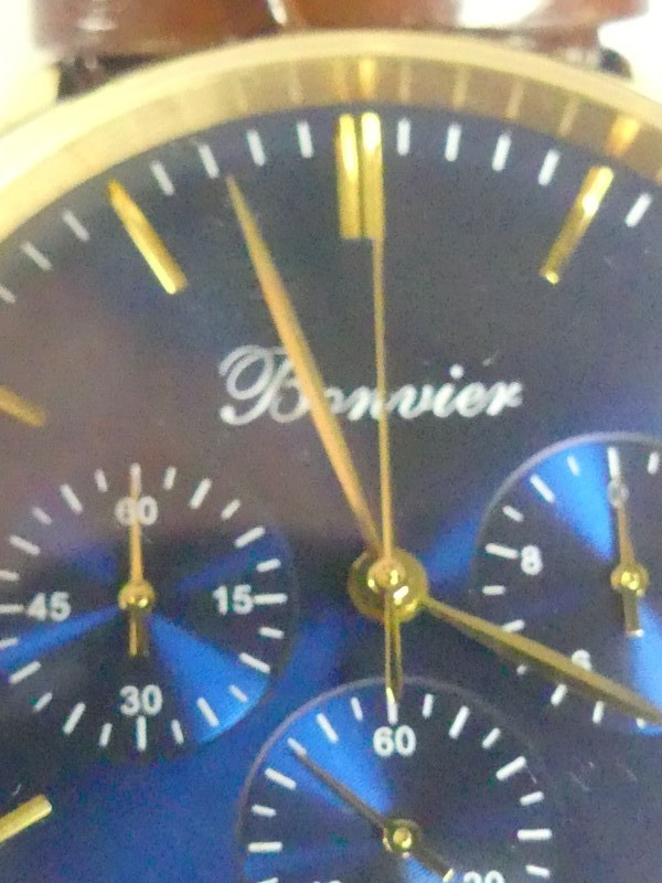 Bonvier Monza Blue Horloge