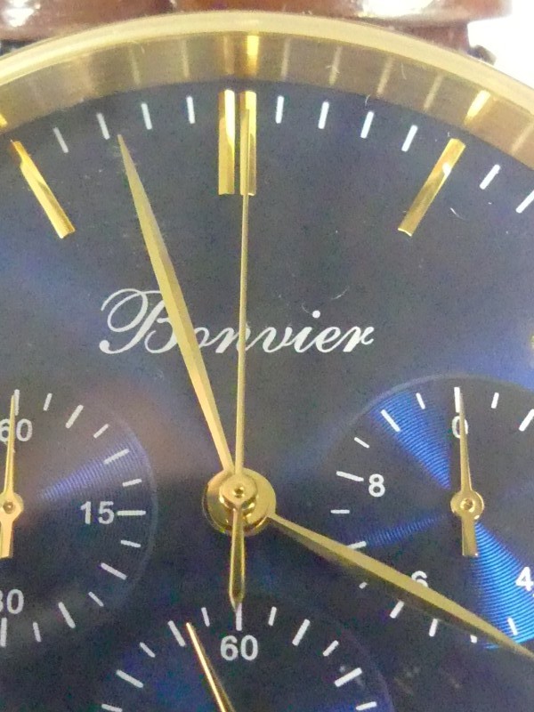 Bonvier Monza Blue Horloge