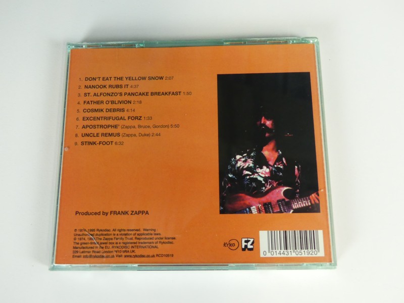 Frank Zappa - vier CD-album