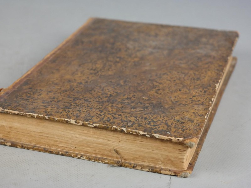 Antiek 1836 Franstalig boek "Le magasin Pittoresque"