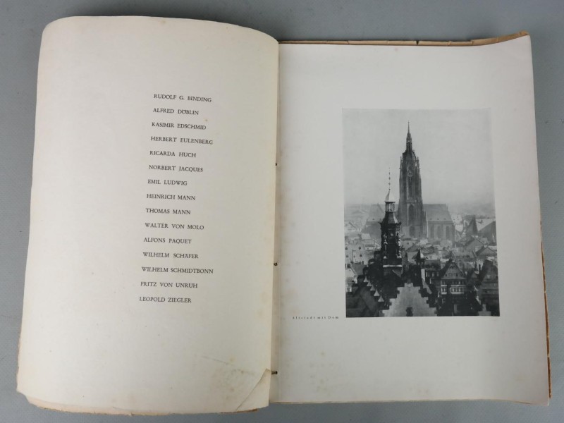 Vintage Duits gedichtenboek 1932
