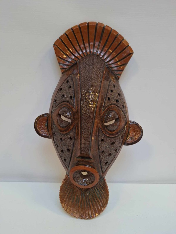 Terracotta decoratief masker
