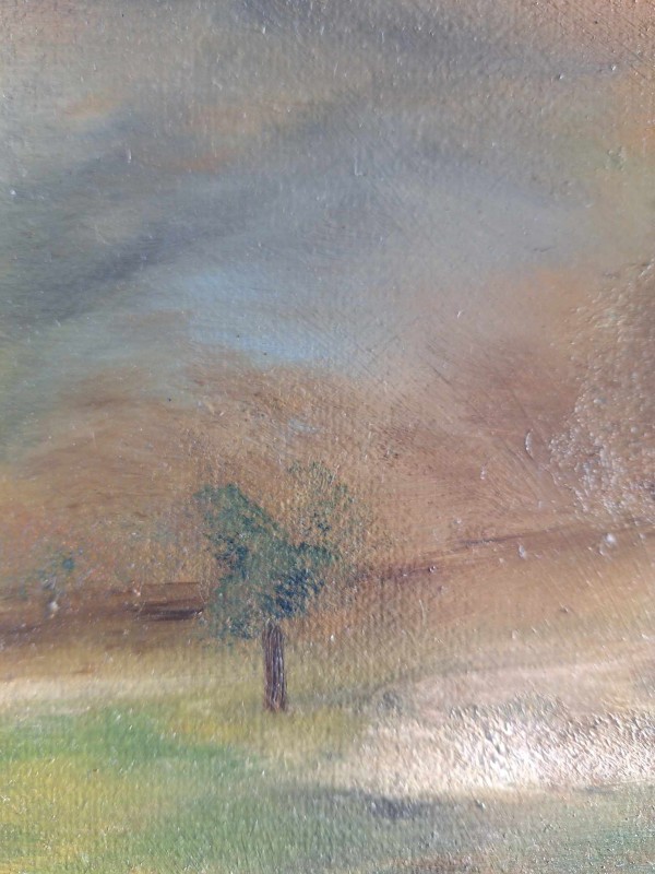Landschapsschilderij door Bekaert (1994)