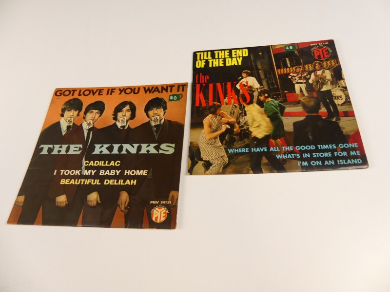 The Kinks Pye Records singles