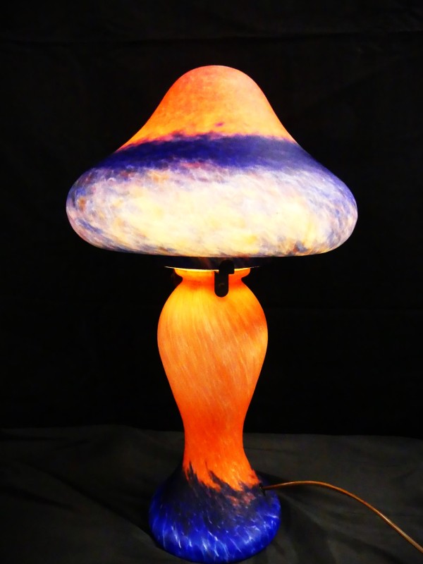 Mushroom tafellamp - Art Deco stijl