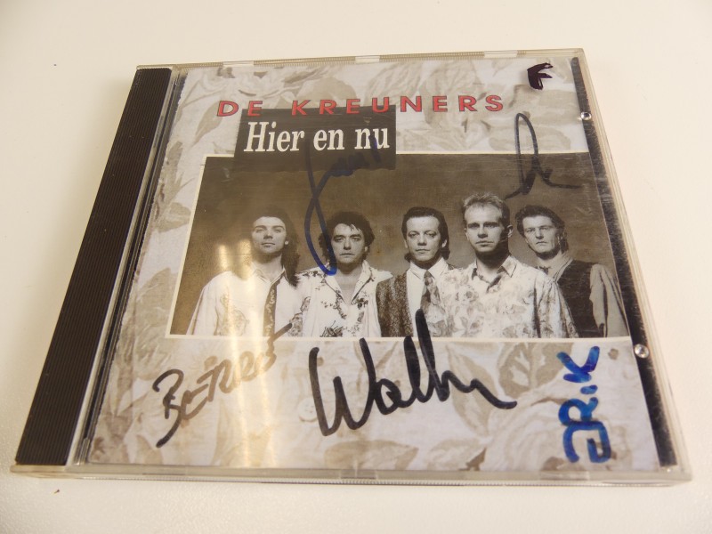 CD - De Kreuners - Hier en Nu  Gesigneerd