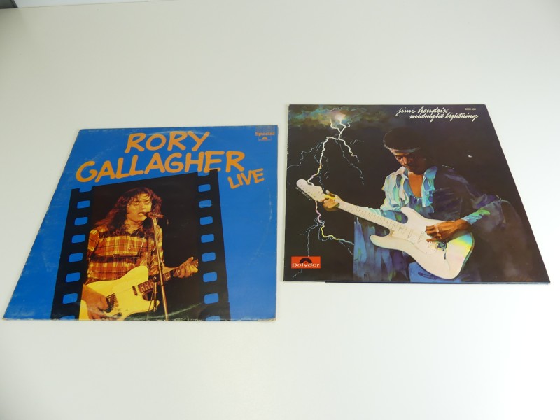 Rory Gallhager / Jimi Hendrix LP's