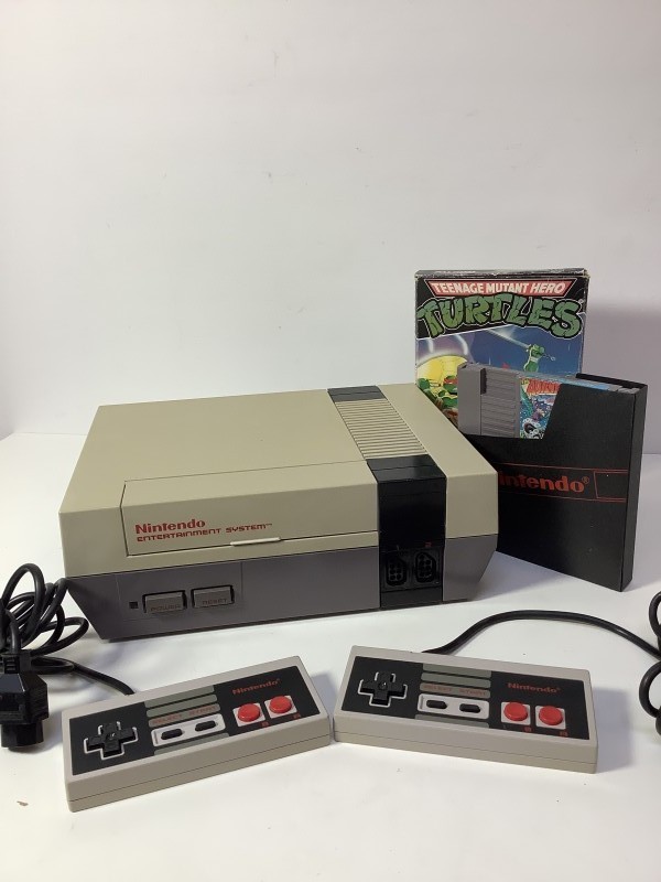 Eerste generatie Nintendo met 2 games