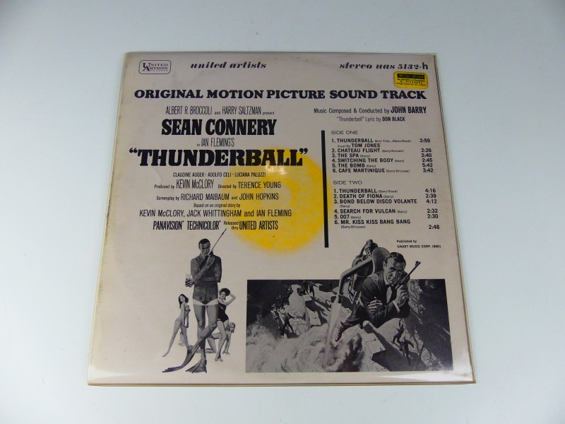 James Bond Soundtrack - Thunderball LP