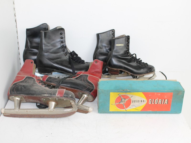 Lot vintage schaatsen
