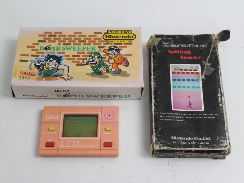 Vintage Game&Watch Nintendo games