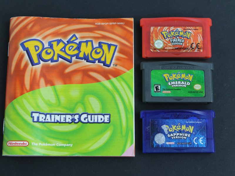 Pokémon Gameboy Advance games