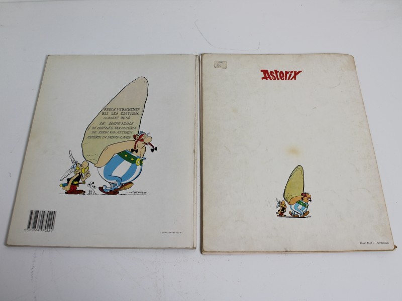 5 Asterix albums (Britten, gladiatoren)