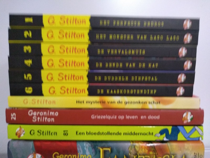 13 Boeken Geronimo Stilton