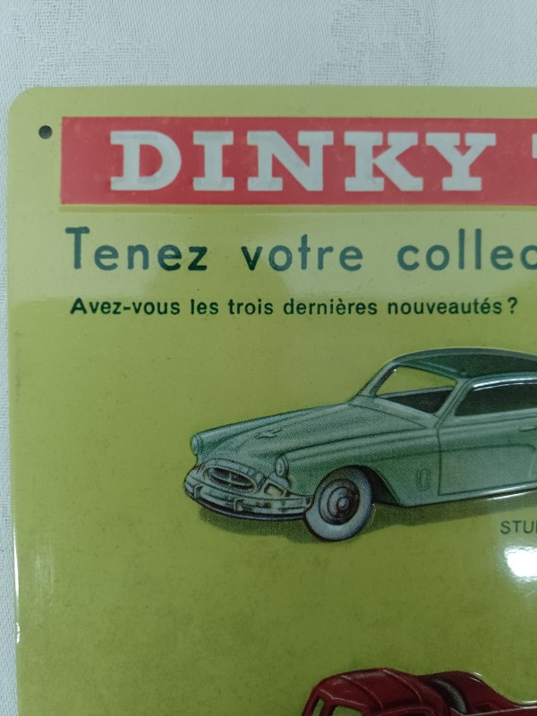 Dinky Toys muurplaat