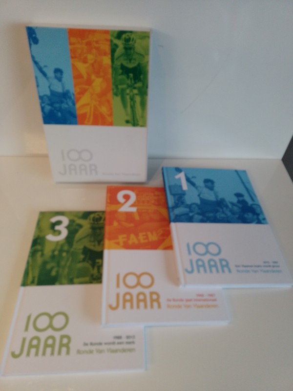 Boeken Trilogie 100 Jaar Ronde Van Vlaanderen