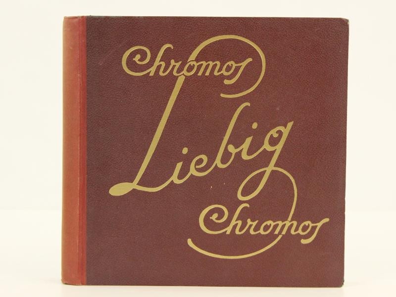 3 Liebig Chromos Boeken (899 plaatjes)
