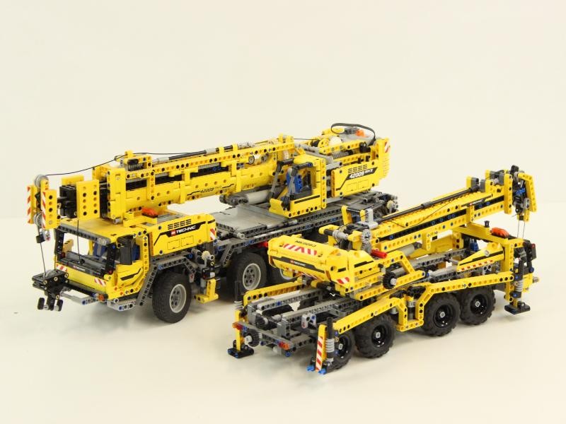 Duo speelgoed kranen door Lego Technics