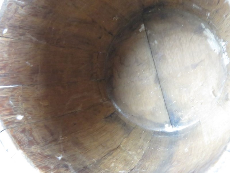 Klein vintage houten vat