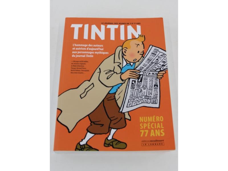 Journal De tintin Numéro Spécial 77 Ans
