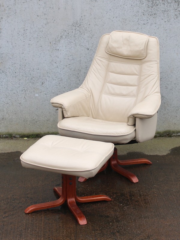 Norway Relax Fauteuil + Ottoman
