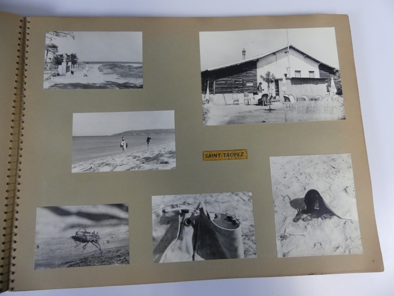 Vintage fotografie reuzelot 1 – 12 fotoalbums reizen 1948/1964