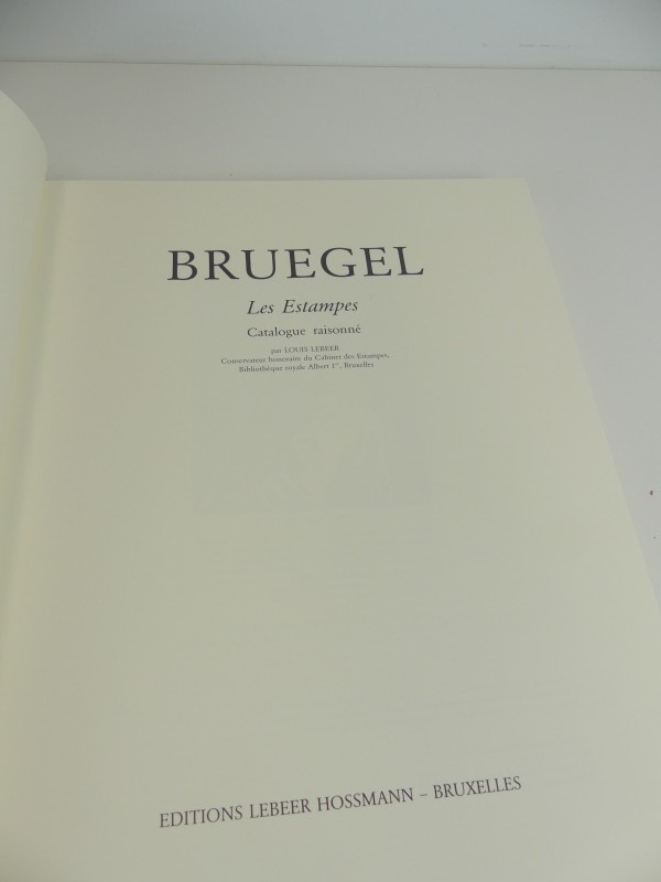 ‎Kunstboek Lebeer - Bruegel Les Estampes‎ - 1991