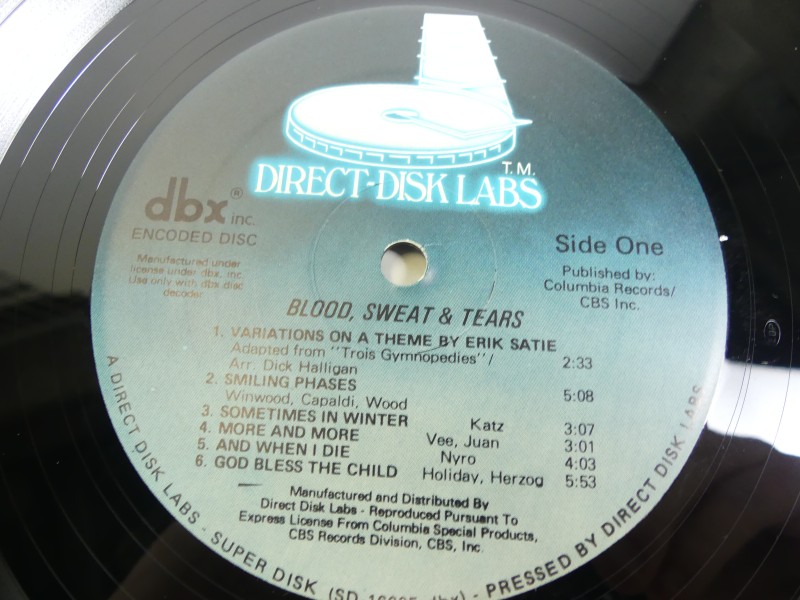 Verschillende DBX Encoded Vinyl titels