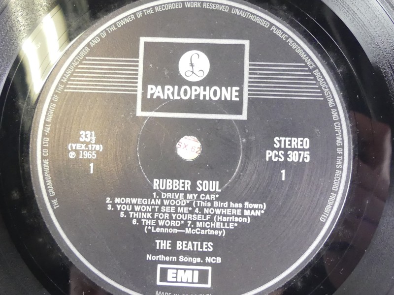 LP The Beatles – Rubber Soul