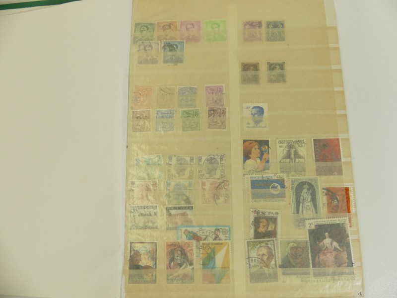 Filatelie - 7 postzegelboeken