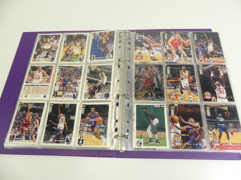 Basketbal kaartjes Upper Deck 93-94 - Fleer 95-96