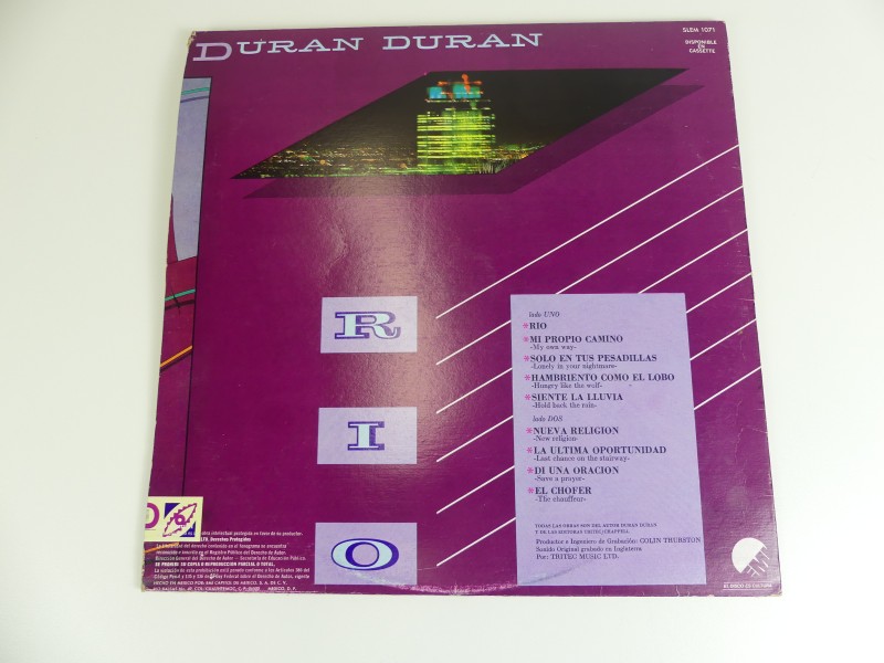 Duran Duran - 4 LP's