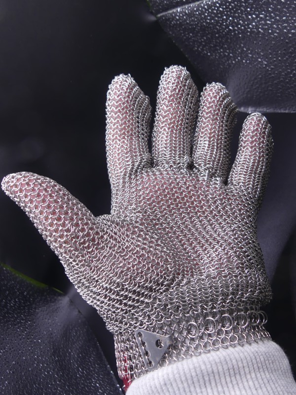 Ergosafe Maliënkolder handschoen - M