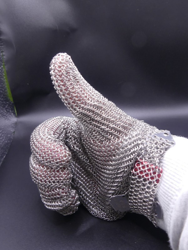 Ergosafe Maliënkolder handschoen - M