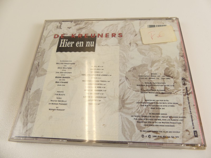 CD - De Kreuners - Hier en Nu  Gesigneerd