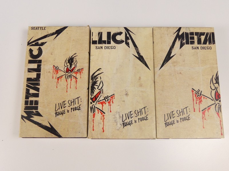 BOX-SET - Metallica – Live Shit: Binge & Purge