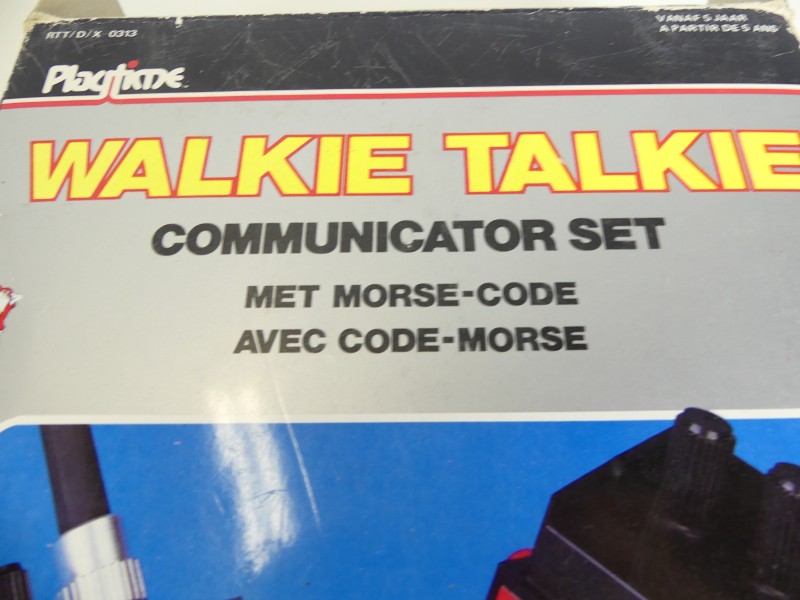 Vintage Walkie Talkie - Playtime 1981