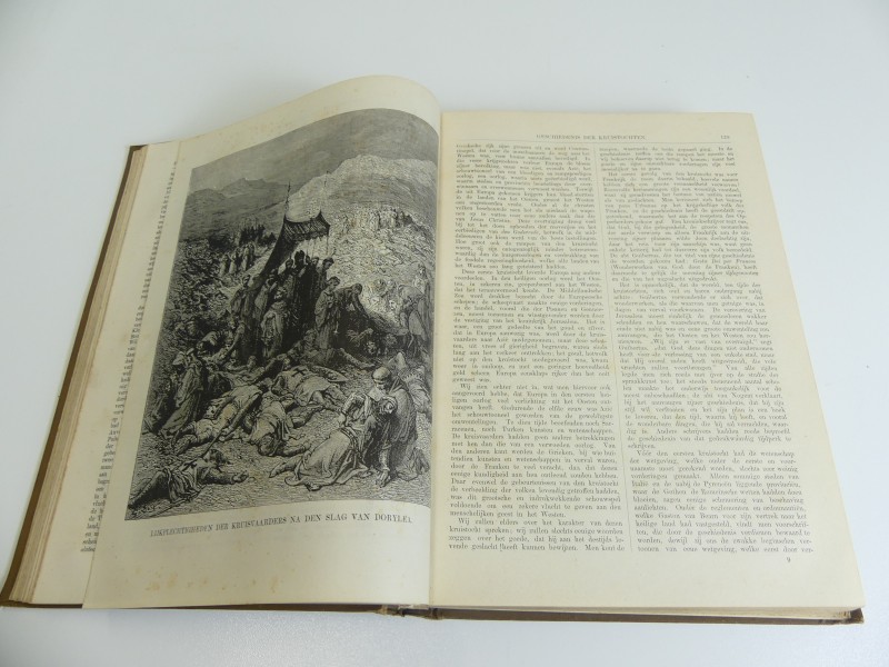 Antiquariaat – Michaud/Doré - Geschiedenis der Kruistochten – einde 19e eeuw