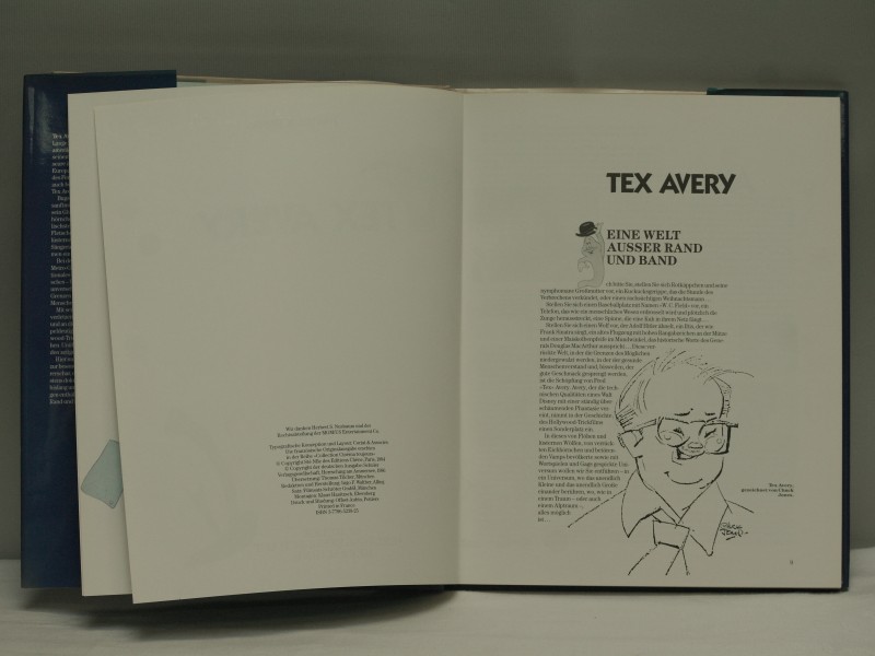 Boek "Tex Avery" van Patrick Brion - Duitstalig (Art. nr. 716)