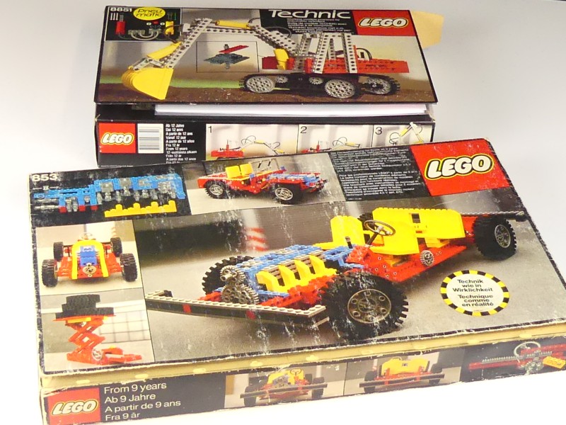 RARE LEGO - Technic - 853 + 8851