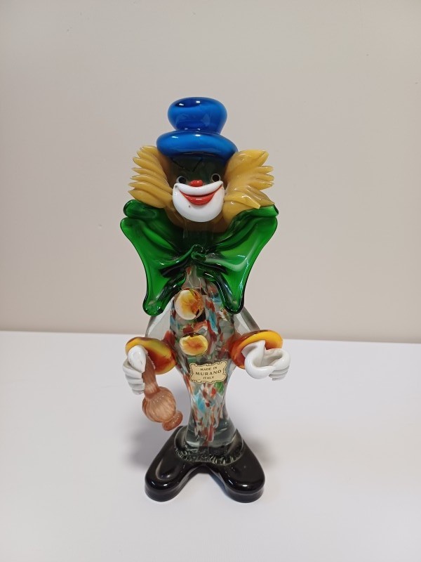 Glazen clown Murano