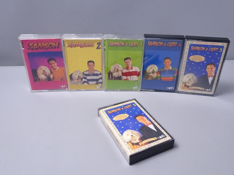 6 Samson en Gert cassette's